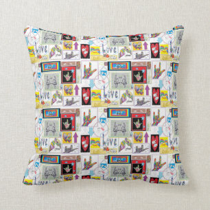 Coussin Mélange d'art d'ASL