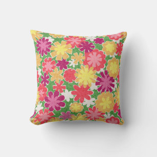 Coussin Mélange floral