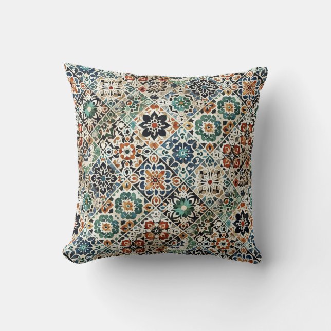 Coussin Mélange marocain  (Recto)