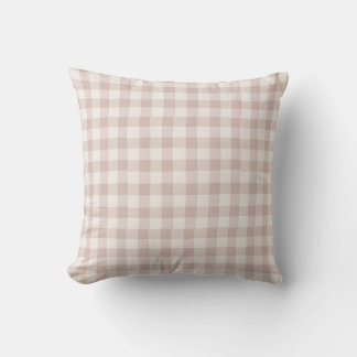 Coussin Mélange Rustique Récolte Carreaux Cashew