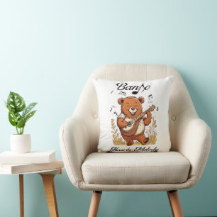 Coussin Mélodie de Banjo Heart
