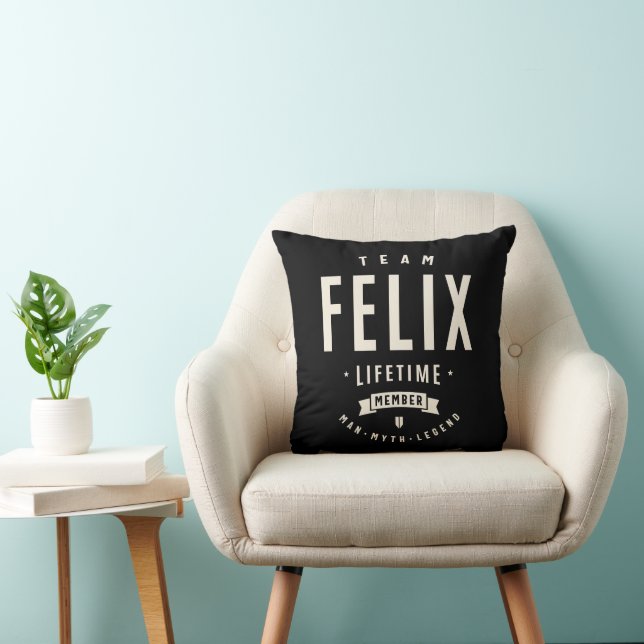 Coussin Membre à vie de l'équipe Felix (Chaise)