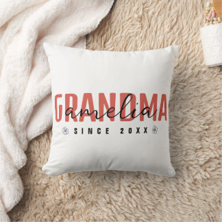 Coussin Mémé depuis 20XX Moderne, Contemporain épuré