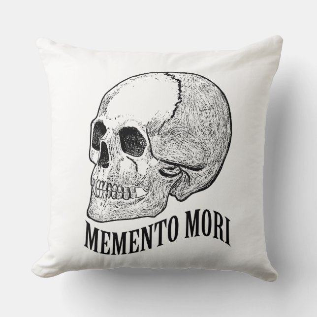 Coussin Memento mori (Recto)