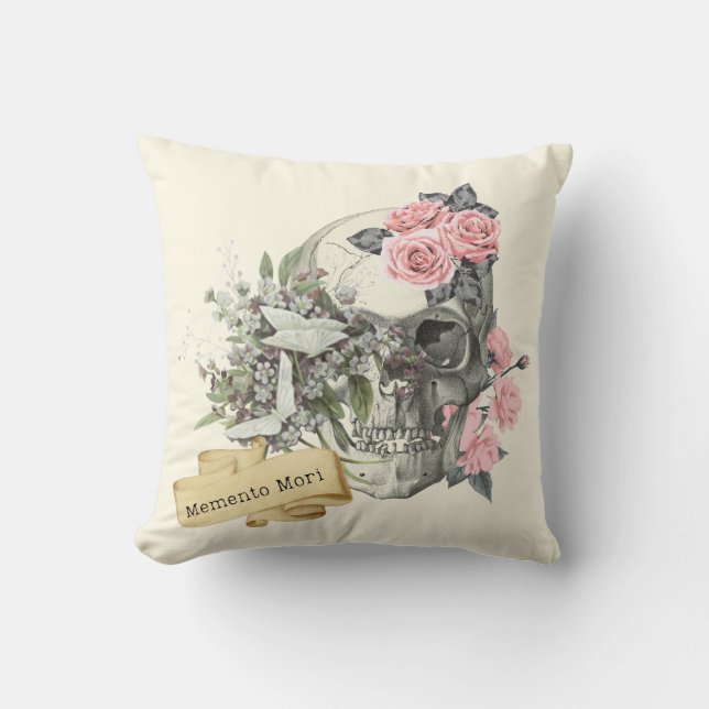 Coussin Memento Mori (Recto)