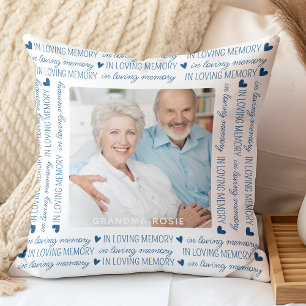 Coussin Mémoire Affectueuse Photographie de Souvenir