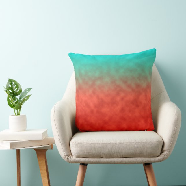 Coussin Mémoire de ciel corallien (Chaise)