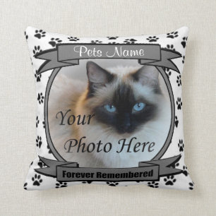 Coussin Mémorial aux animaux de compagnie - Pour toujours 