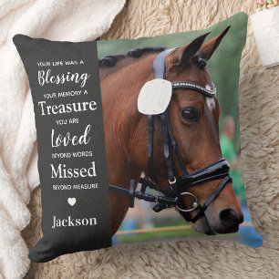 Coussin Mémorial moderne Personnalisé 2 Souvenir photo