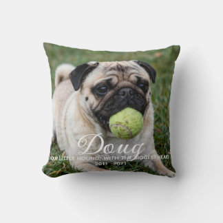 Coussin Mémorial Personnalisé pour Animal de Compagnie