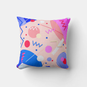 Coussin Memphis No. 82 Sangria