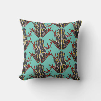 Coussin menthe de la grenouille