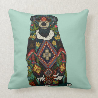 Coussin menthe d'ours du soleil