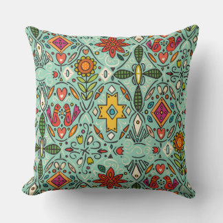 Coussin menthe zoryana