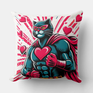 Coussin Meowvelous Heart