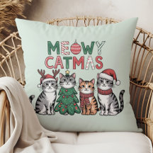 Meowy Catmas Cute Christmas Cats - Décoration de F