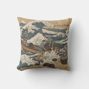 Coussin Mer agitée