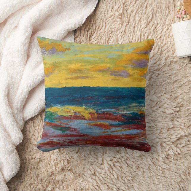 Coussin Mer au large d'Alsen | Emil Nolde | (Couverture)