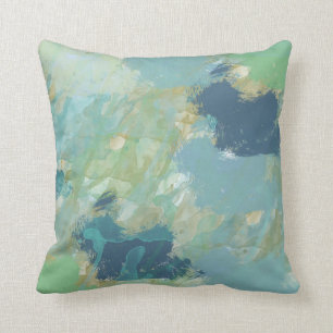 Coussin Mer d'aquarelle