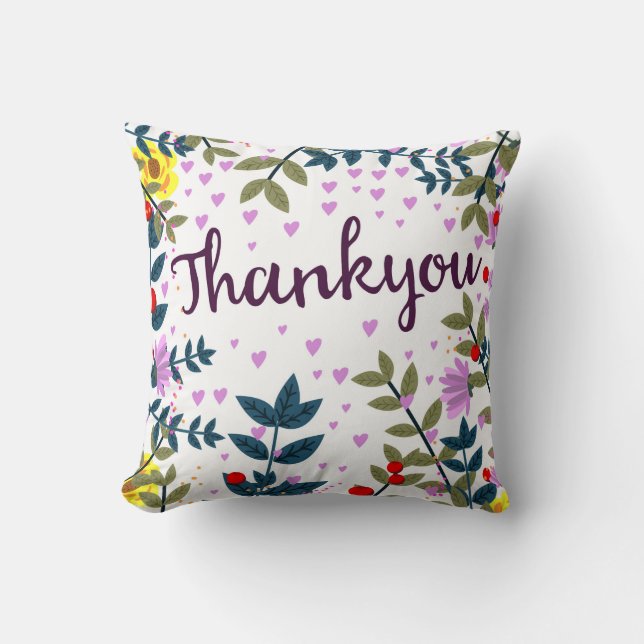 Coussin Merci (Recto)
