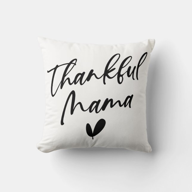 Coussin Merci Mama (Recto)