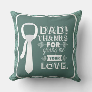 Coussin Merci Papa Pour Ton Amour Inconditionnel  