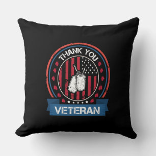 Coussin Merci vétéran