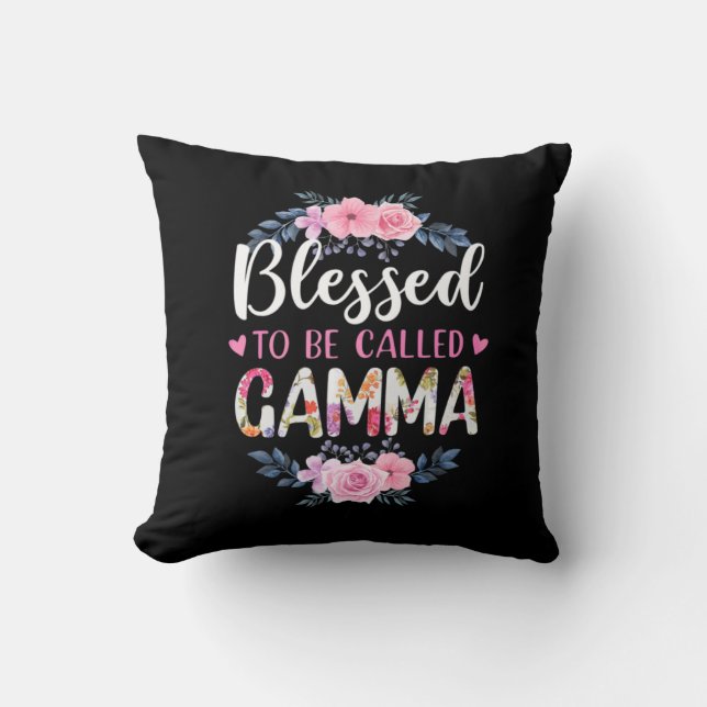 Coussin Mère Art Béni D'Être Appelé Gamma Anniversaire (Recto)