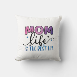 Coussin Mère Cadeau Maman Vie Est La Meilleure Vie