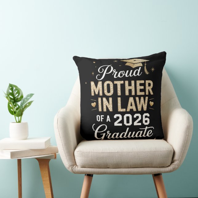 Coussin Mère de la belle-fille extrêmement fière de la pro (Chaise)