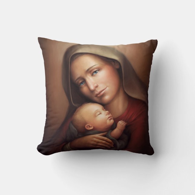 Coussin Mère divine (Recto)