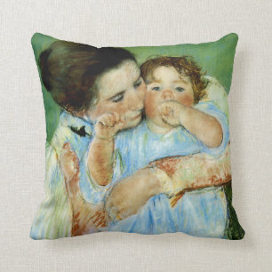 Coussin Mère et enfant par Mary Cassat