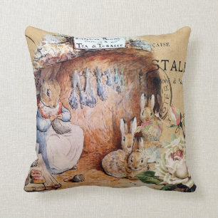 Coussin Mère Rabbit, chic décontracté, garderie/enfants