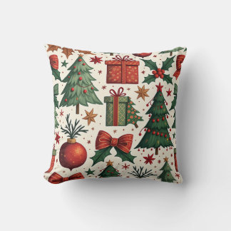 Coussin Merry Christmas Throw Pillow 4