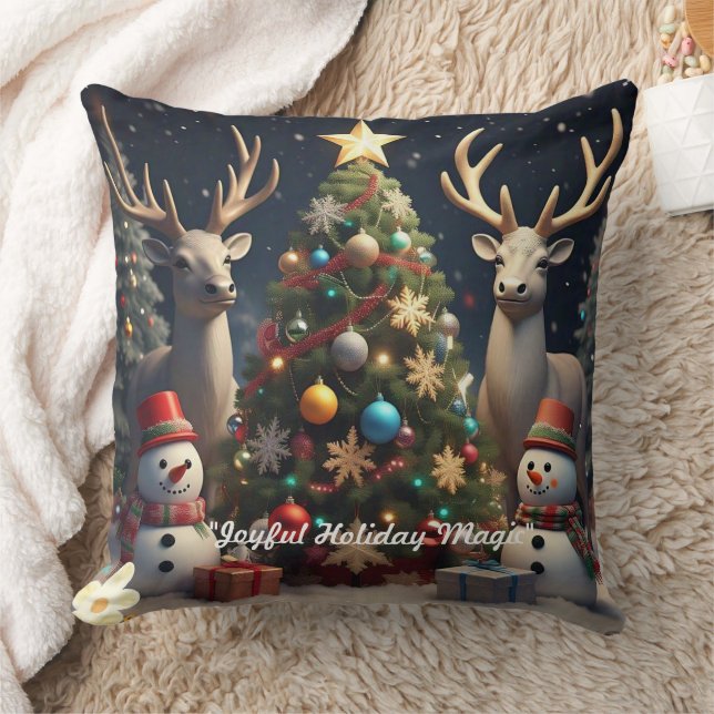 Coussin "Merry Winter Nights" (Couverture)