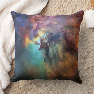 Coussin Mers tempétueuses de la lagune Nebula à Sagittariu