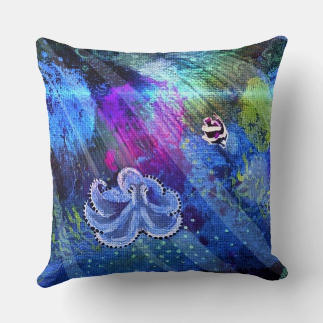 Coussin Merveilles de la Mer (Verso)