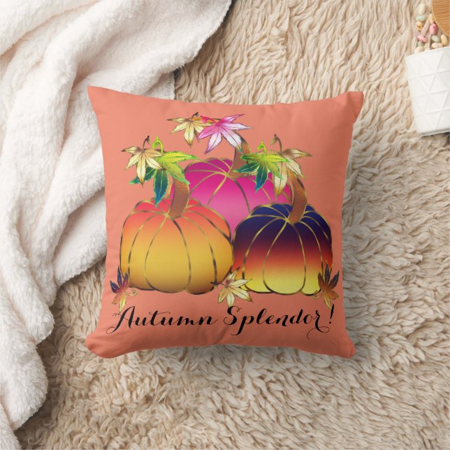 Coussin Merveilleux Éclat d'Automne (Couverture)