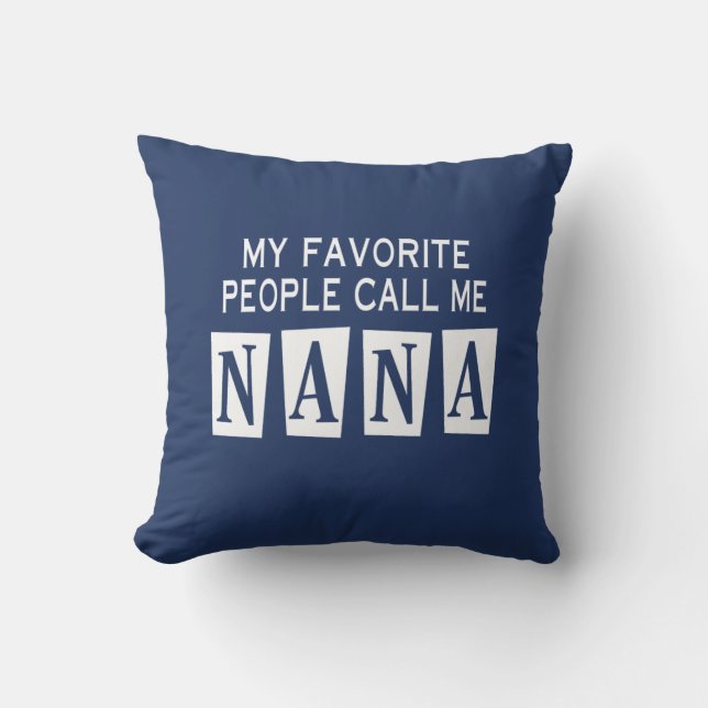COUSSIN MES PERSONNES PRÉFÉRÉES M'APPELLENT NANA (Recto)