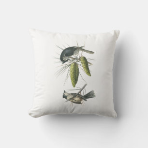 Coussin Mésange tuftée par Audubon