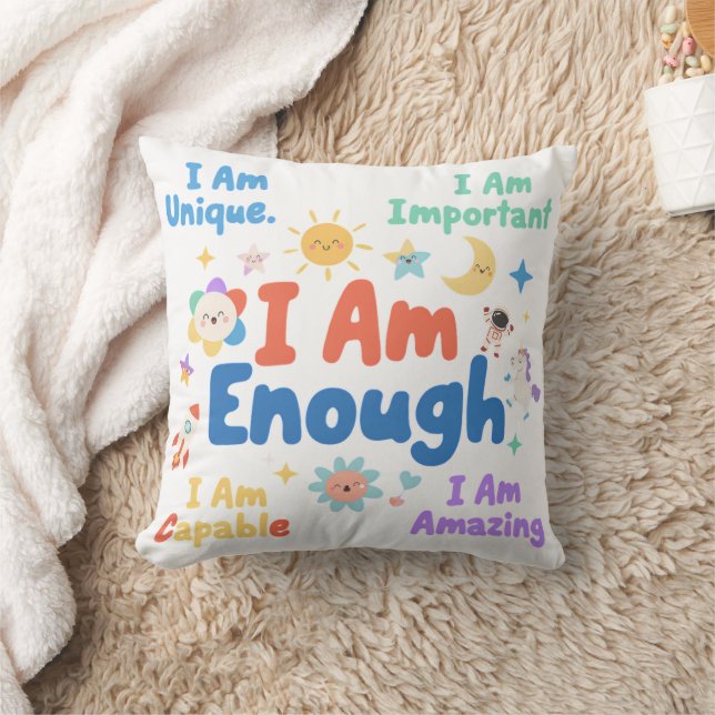 Coussin Message quotidien d'identité positive pour les pet (Couverture)