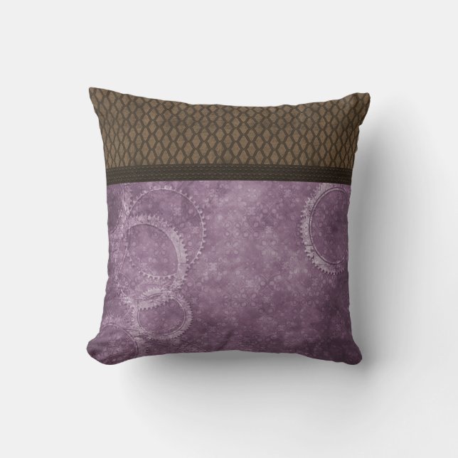 Coussin Metal Gear Steampunk Coussin, Violet (Recto)