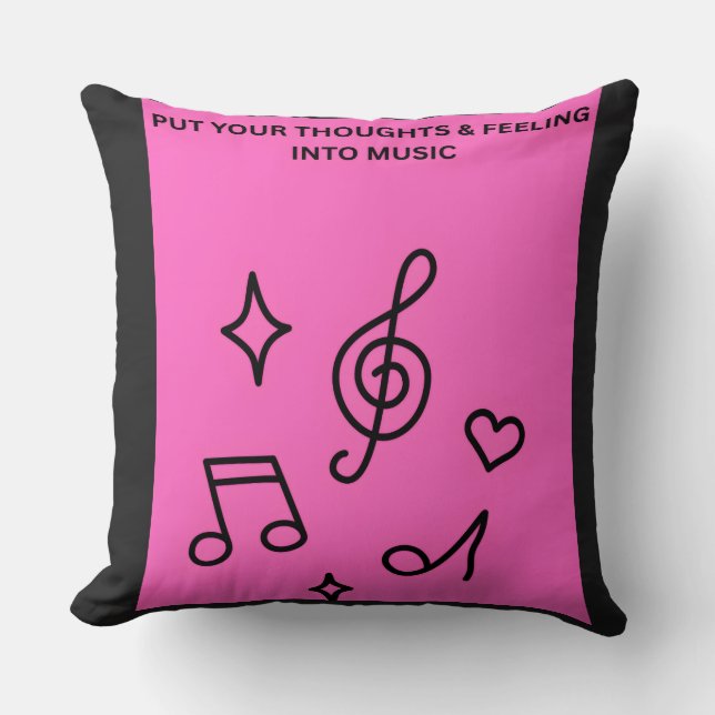 COUSSIN METTEZ VOS PENSÉES & SENTIMENTS DANS LA MUSIQUE (Recto)