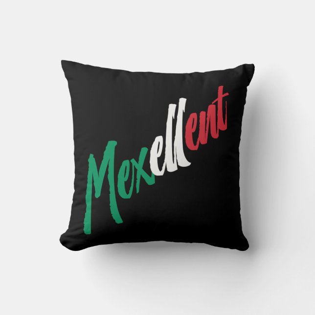 Coussin Mexellent - Mexique et fierté mexicaine (Recto)