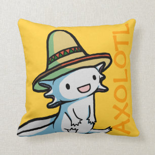 Coussin mexicain d'Axolotl