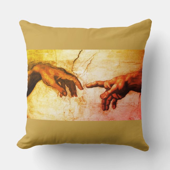 Coussin Michelangelo remet l'art vintage sur l'or (Recto)