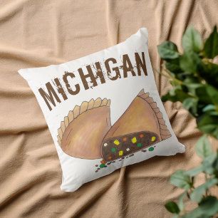 Coussin Michigan Upper Peninsula Viande pâtisserie à tarte