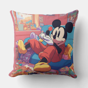 Coussin Mickey prendre un frein