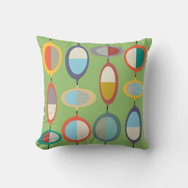 Coussin Mid-Century Modern n° 7 (Recto)