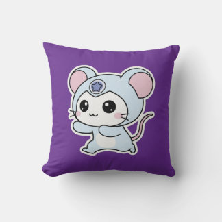 Coussin Mignon adorable petite souris charmante